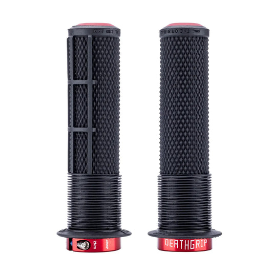DMR DeathGrip 2 Race Edition Grips - Thick, Lock-On, Black, Flanged