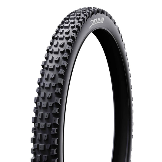 Delium 27.5x2.5" Rugged Radial MTB Tire Reinforced Tubeless Trail Tire with Traction & E-Bike Certification