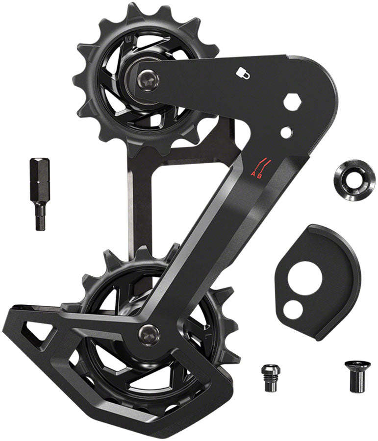 Load image into Gallery viewer, SRAM Eagle T-Type AXS Rear Derailleur Cage Kit Aluminum Replacement, Compatible with All 12-Speed Eagle Derailleurs
