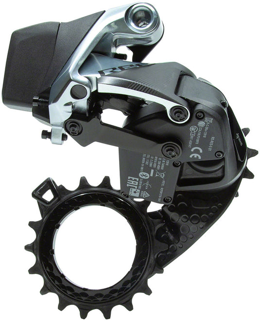 absoluteBLACK HOLLOWcage Oversized Derailleur Pulley Cage - For SRAM AXS, Full Ceramic Bearings, Carbon Cage, Black