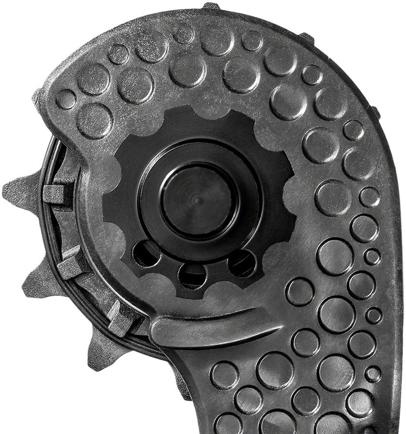 Load image into Gallery viewer, absoluteBLACK HOLLOWcage Oversized Derailleur Pulley Cage - For Shimano 9100 / 8000, Full Ceramic Bearings, Carbon Cage,
