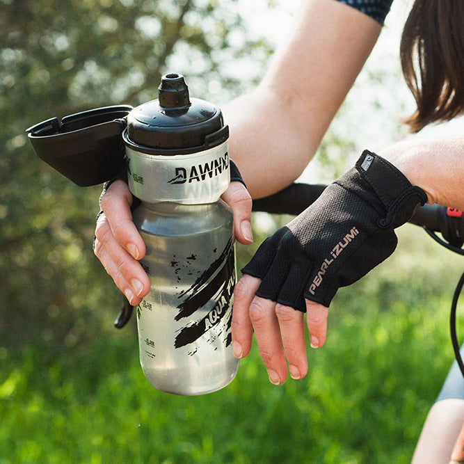 Load image into Gallery viewer, Dawn To Dusk Aqua Flow Bottle, Black/Clear - 25oz
