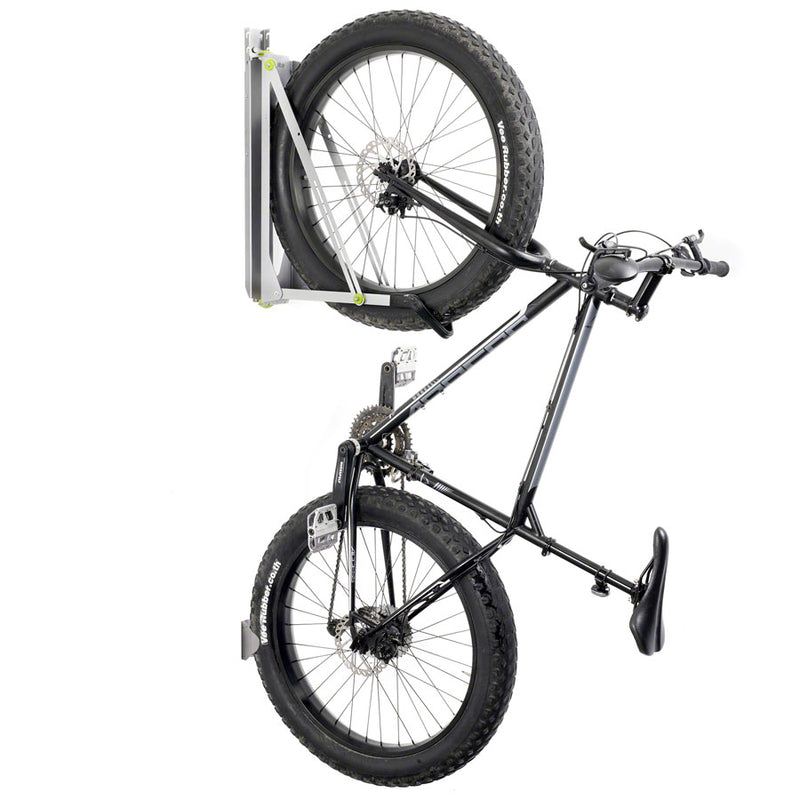 Load image into Gallery viewer, Delta Pivot Wall Mounted Bike Storage Rack - 1-Bike, Gray

