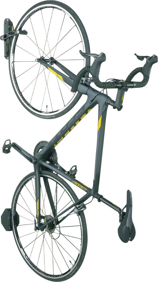 Load image into Gallery viewer, Topeak Swing-Up Bike Fixed Bike Holder: Black Material: Aluminum/Plastic
