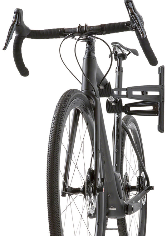 Feedback Sports 2D Wall Rakk Display Stand - 1-Bike, Wall Mounted, Black