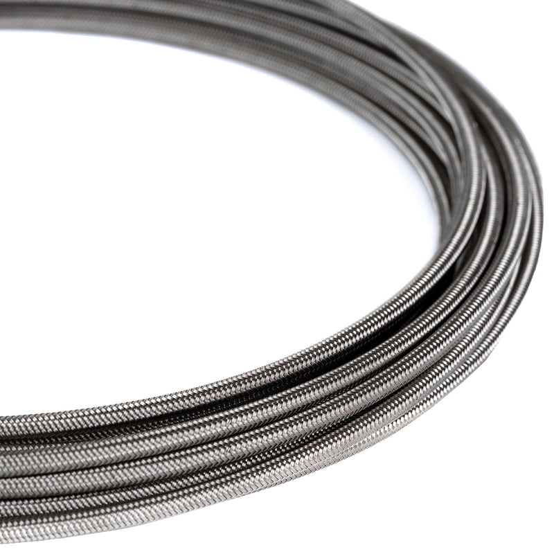 Load image into Gallery viewer, Trickstuff Goodridge Raw Hose Kit w/Union Nuts 2000mm, Silver
