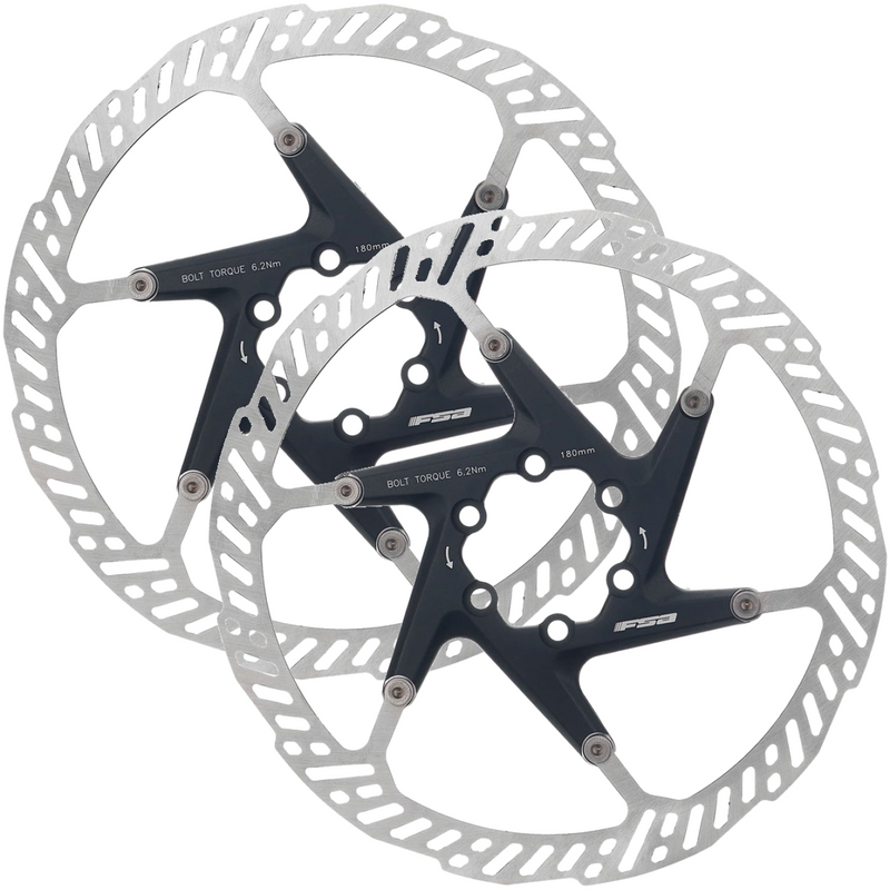 Load image into Gallery viewer, Full-Speed-Ahead-K-Force-2pc-Disc-Rotor-Disc-Rotor-DSRT0134PO2-Bicycle-Rotor
