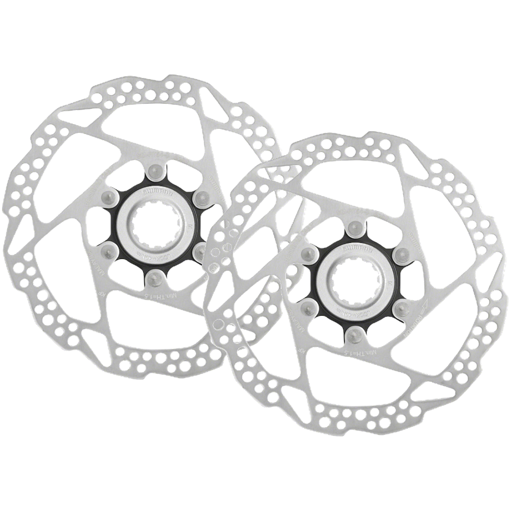 Compa Cycles Shimano SM-RT54-SI 160mm Center Lock Disc Brake Rotors Resin Pad Compa ...