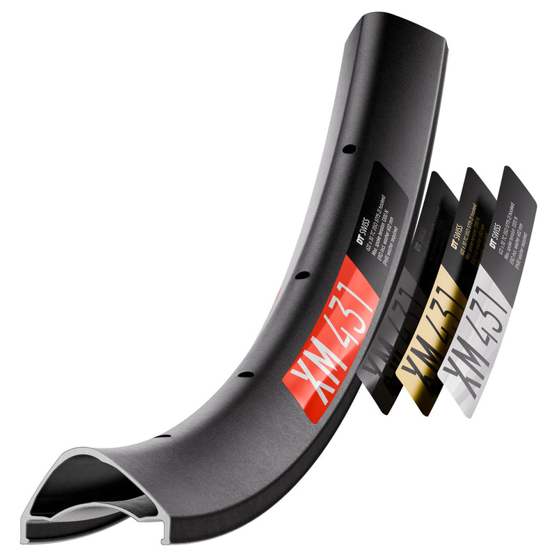 Load image into Gallery viewer, DT Swiss XM 431 Tubeless Ready 27.5" Disc Rim, 28h, Black

