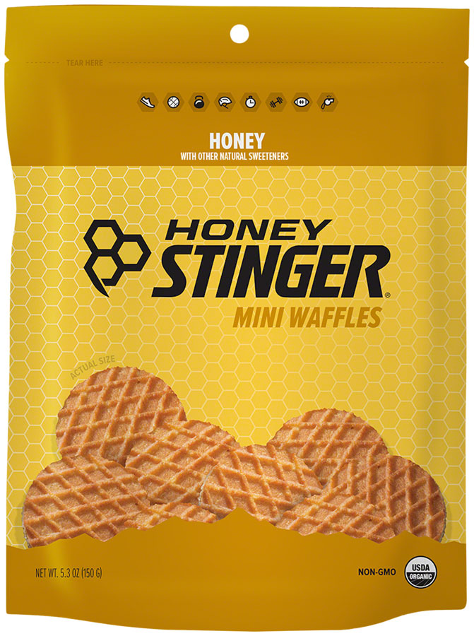 Load image into Gallery viewer, Pack of 2 Honey Stinger Mini Waffle - Honey
