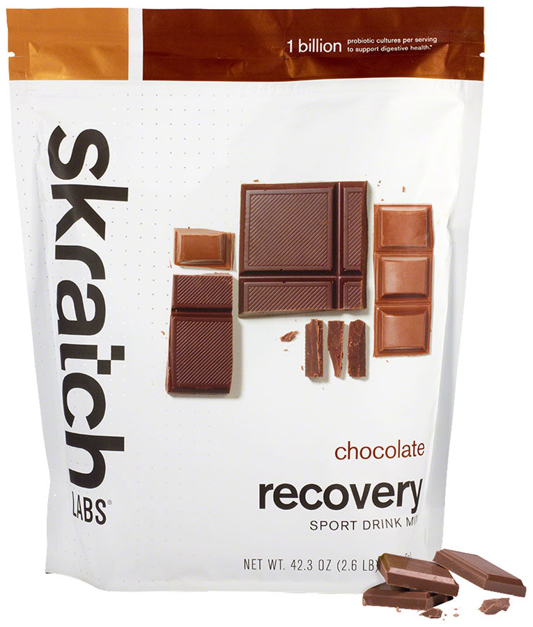 Load image into Gallery viewer, Skratch Labs Recovery Sport Drink Mix - Chocolate, 24-Serving Resealable Pouch
