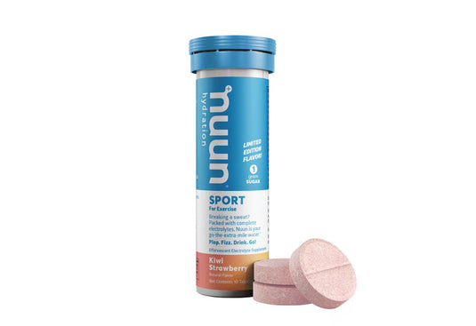 Nuun Sport Seasonal Tablets - Kiwi Strawberry, Box of 8 Tubes