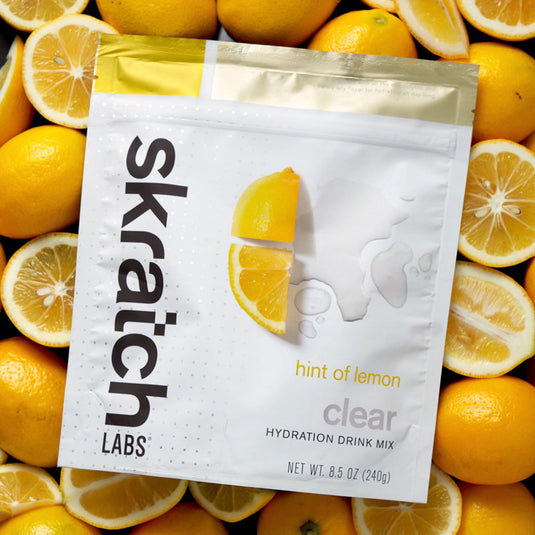Skratch Labs Clear Hydration Drink Mix - Hint of Lemon, 16-Serving Resealable Pouch
