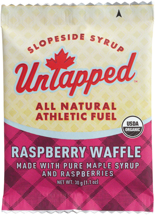 UnTapped Organic Waffle - Raspberry, Box of 16