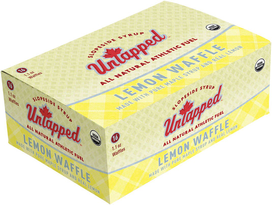UnTapped Organic Waffle - Lemon, Box of 16