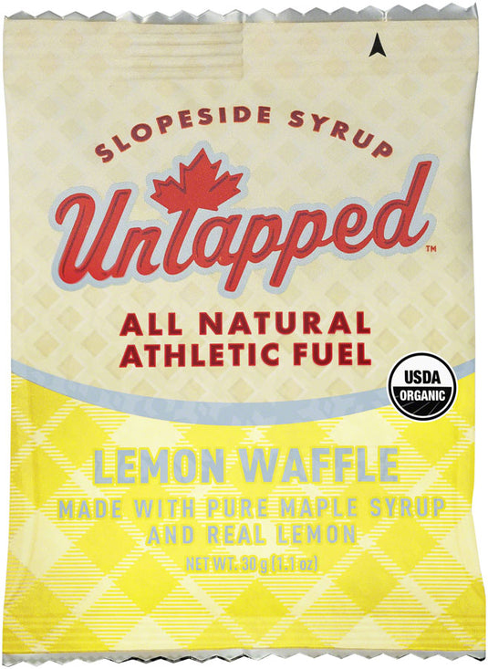 UnTapped Organic Waffle - Lemon, Box of 16
