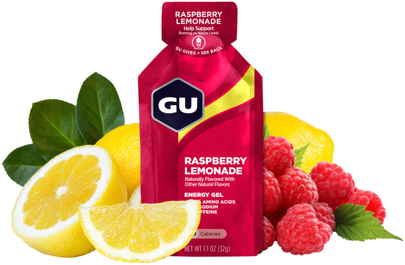 Load image into Gallery viewer, GU Energy Gel - Raspberry Lemonade, Box of 24
