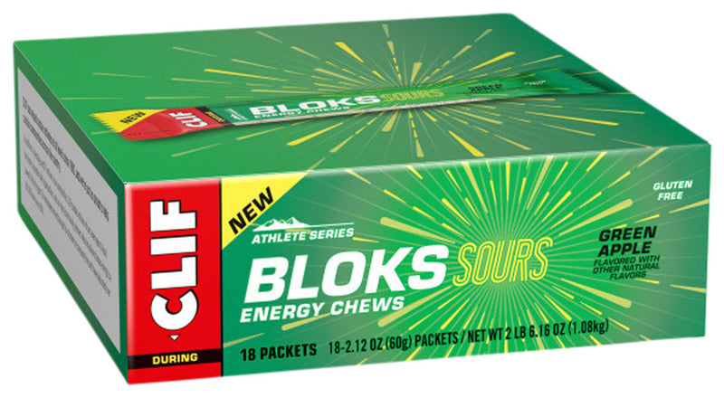 Load image into Gallery viewer, Clif Shot Blocks - Green Apple, Box of 18
