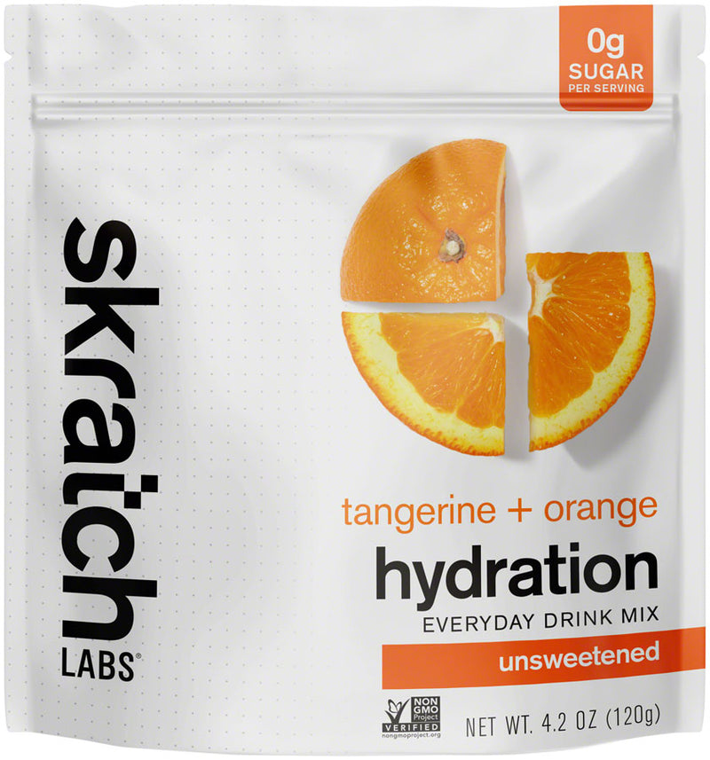 Load image into Gallery viewer, Skratch Labs Everday Drink Mix - Tangerine Orange, 30-Serving Resealable Bag
