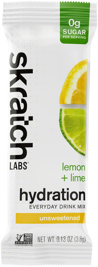 Skratch Labs Everday Drink Mix - Lemon Lime, Single Serving 15-Pack