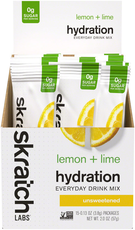 Load image into Gallery viewer, Skratch Labs Everday Drink Mix - Lemon Lime, Single Serving 15-Pack
