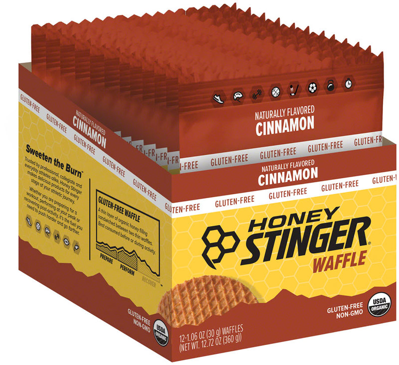 Load image into Gallery viewer, Honey-Stinger-Gluten-Free-Organic-Waffle-Waffle-Cinnamon_WFLE0011
