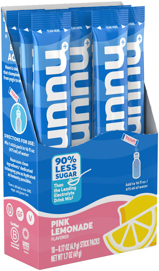 Nuun Sport Powder - Pink Lemonade, Box of 10