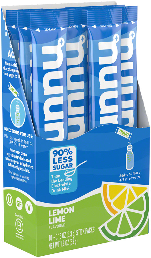 Load image into Gallery viewer, Nuun Sport Powder - Lemon Lime, Box of 10
