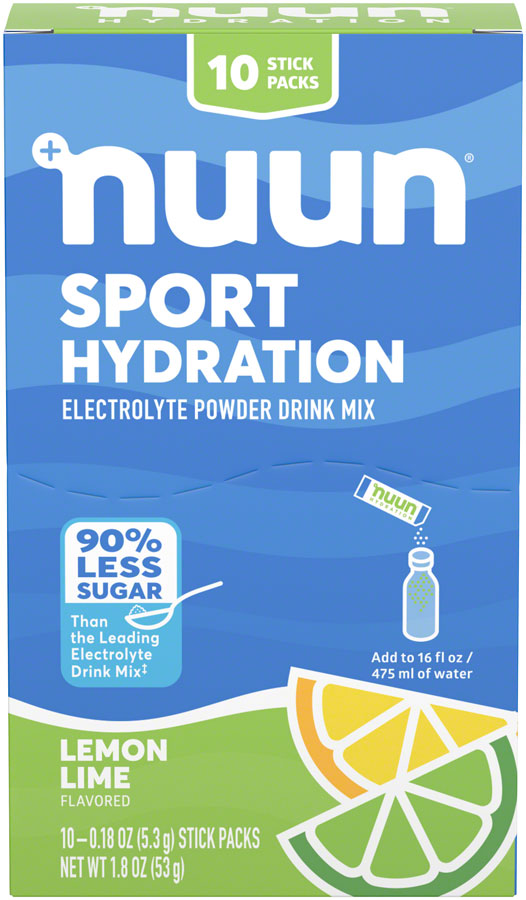 Nuun Sport Powder - Lemon Lime, Box of 10