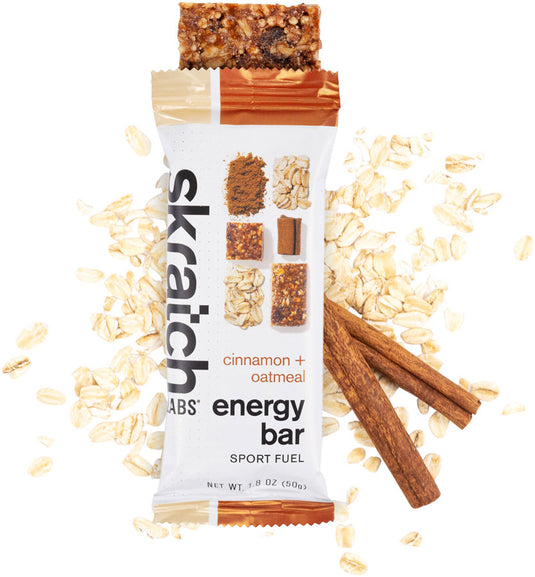 Skratch Labs Energy Bar - Cinnamon/Oatmeal, Box of 12 Pack of  12