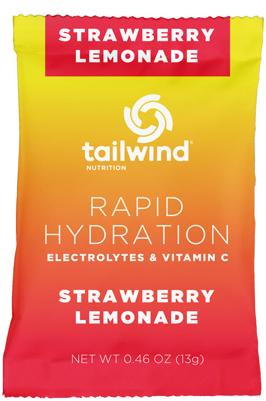 Tailwind Nutrition Rapid Hydration Hydration Strawberry Lemonade Box of 12 packets No