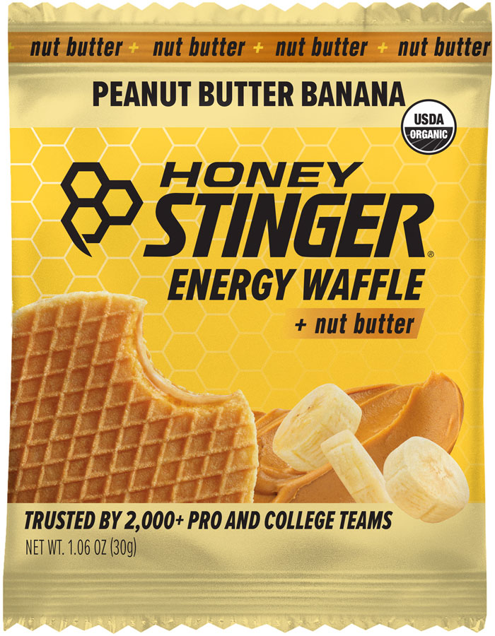 Load image into Gallery viewer, Honey Stinger Organic Waffle - Peanut Butter Banana, Box of 12 Pack of  12
