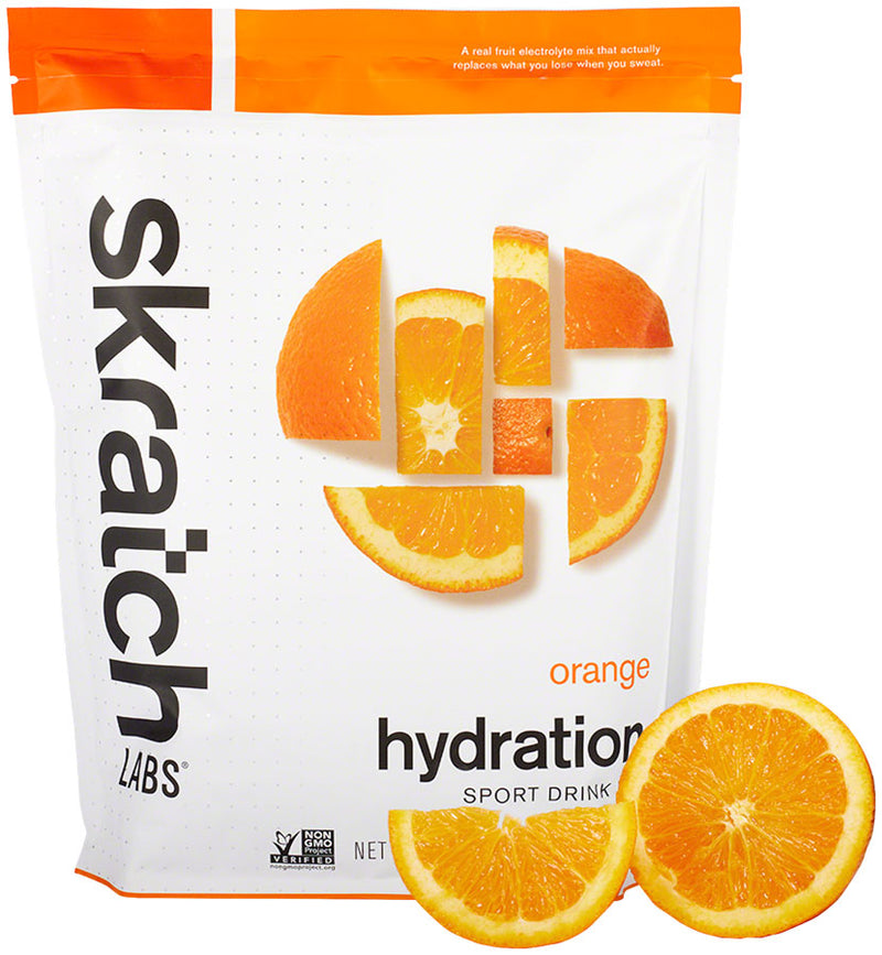 Load image into Gallery viewer, Skratch Labs Hydration Sport Drink Mix - Orange, 60-Serving Resealable Pouch
