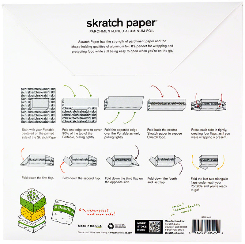 Load image into Gallery viewer, Skratch Labs Skratch Paper: Black, 40 Sheets
