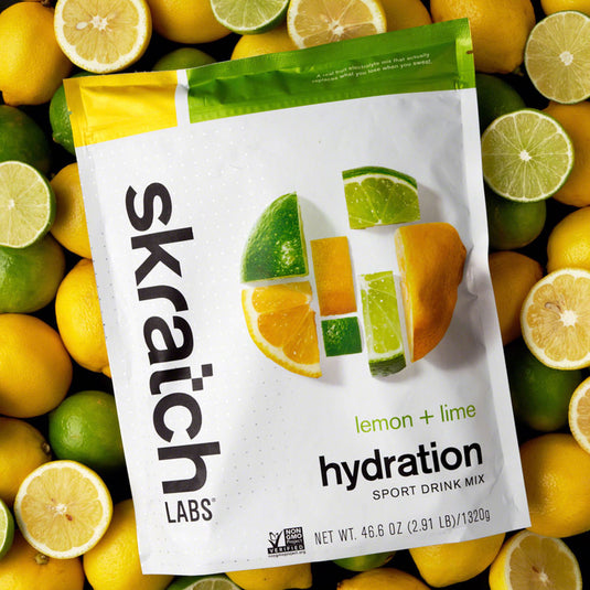 Skratch Labs Hydration Sport Drink Mix - Lemon + Lime, 60-Serving Resealable Pouch