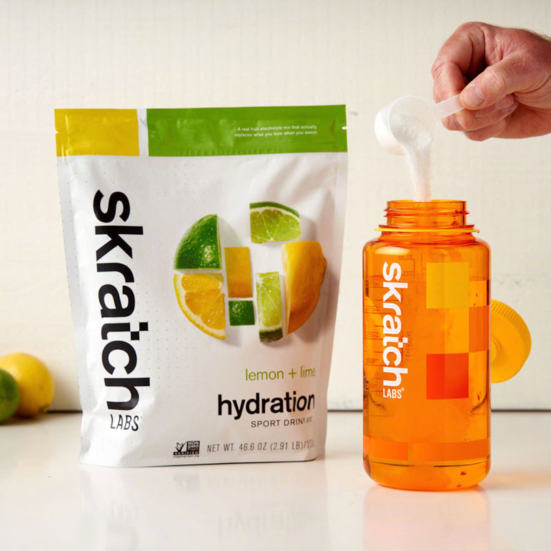 Load image into Gallery viewer, Skratch Labs Hydration Sport Drink Mix - Lemon + Lime, 60-Serving Resealable Pouch

