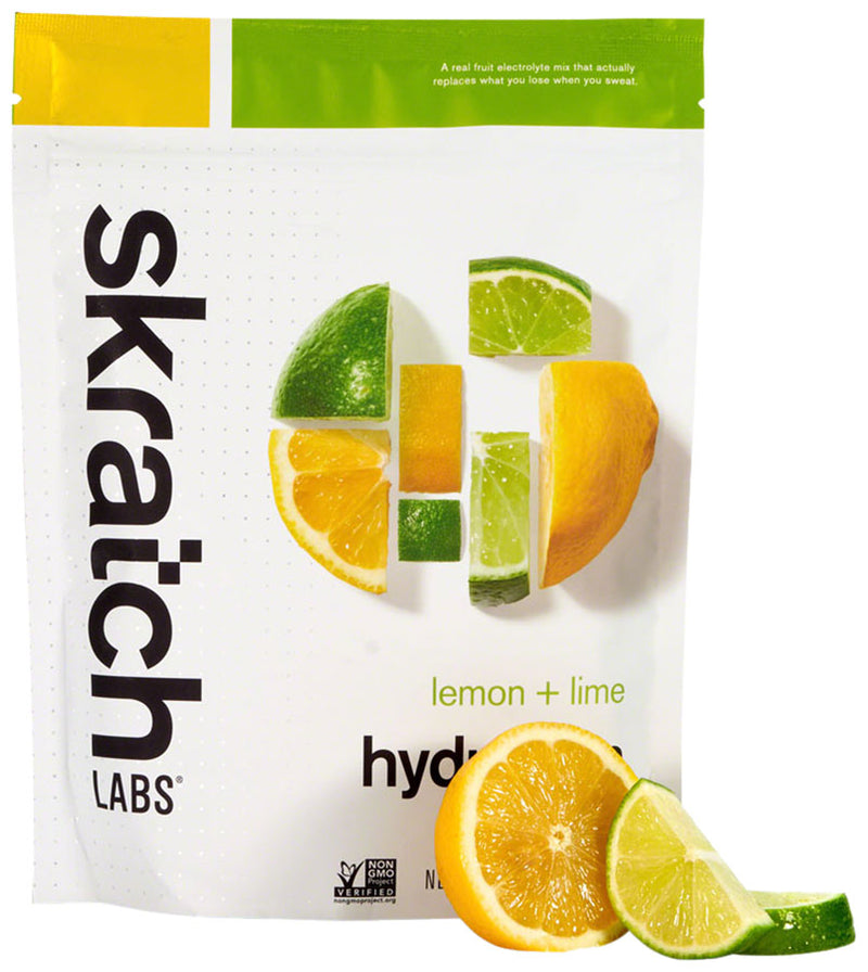 Load image into Gallery viewer, Skratch Labs Hydration Sport Drink Mix - Lemon + Lime, 20-Serving Resealable Pouch
