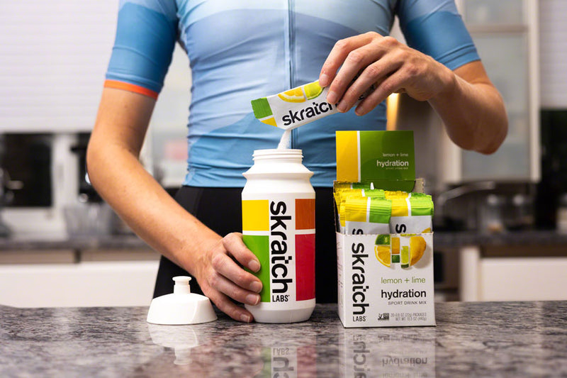 Load image into Gallery viewer, Skratch Labs Hydration Sport Drink Mix - Lemon + Lime, Box of 20
