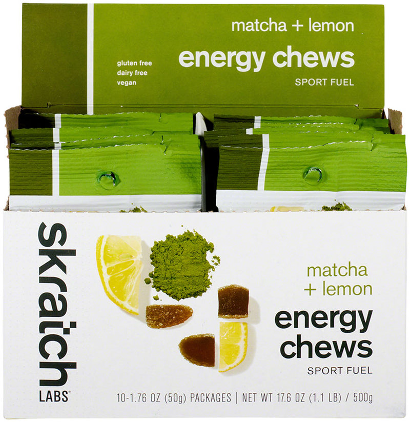 Load image into Gallery viewer, Skratch-Labs-Energy-Chews-Sport-Fuel-Chew-Matcha-Green-Tea-and-Lemon_EB0484
