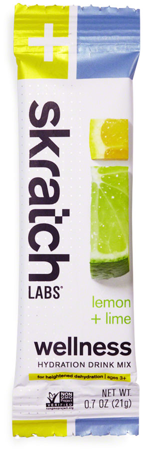 Load image into Gallery viewer, Skratch Labs Wellness Hydration Drink Mix: Lemon and Lime, Box of 8
