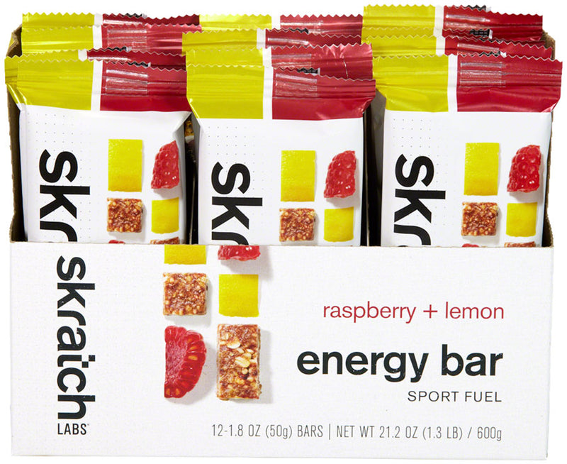 Load image into Gallery viewer, Skratch-Labs-Energy-Bar-Sport-Fuel-Bars-Raspberries-and-Lemon_EB0488
