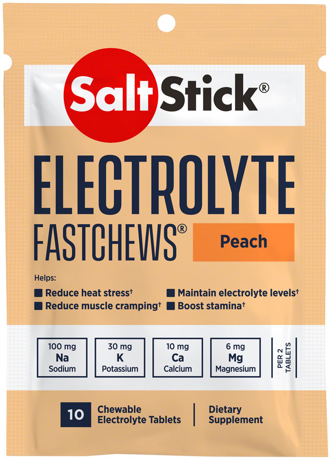 Load image into Gallery viewer, SaltStick-Fastchews-Electrolyte-Tablets-Chew-Perfectly-Peach_EB0561
