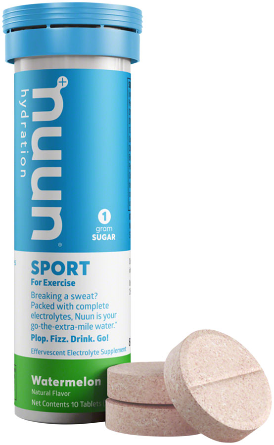 Load image into Gallery viewer, Nuun Sport Hydration Tablets: Watermelon, Box of 8 Tubes
