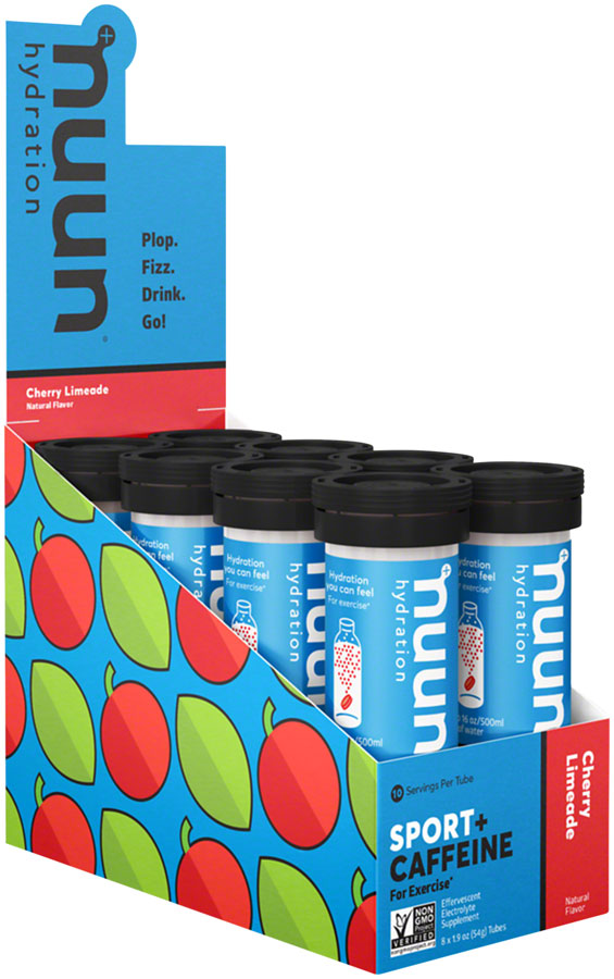 Load image into Gallery viewer, nuun-Sport--Caffeine-Hydration-Tablets-Sport-Hydration-Cherry-Limeade_EB2219
