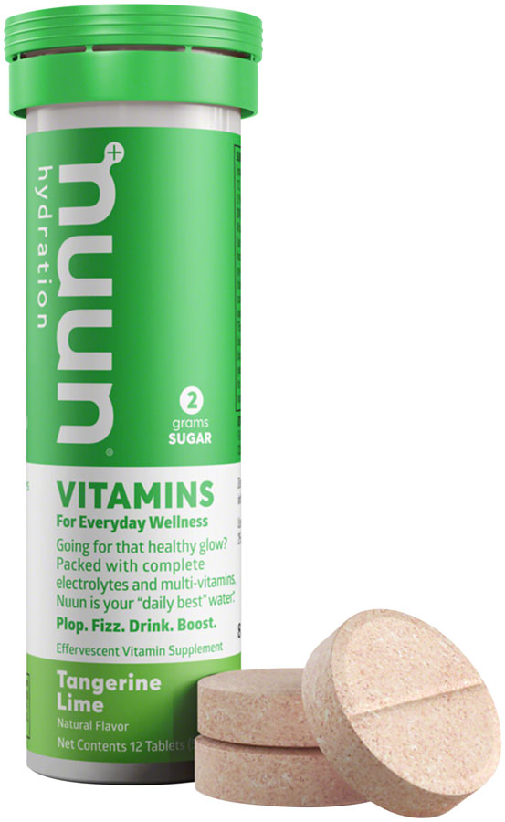 Load image into Gallery viewer, Nuun Vitamins Hydration Tablets: Tangerine Lime, Box of 8
