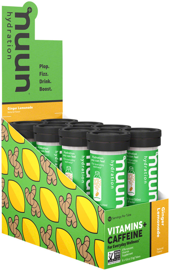 Load image into Gallery viewer, nuun-Vitamins-Hydration-Tablets-Sport-Hydration-Ginger-Lemonade_EB2225
