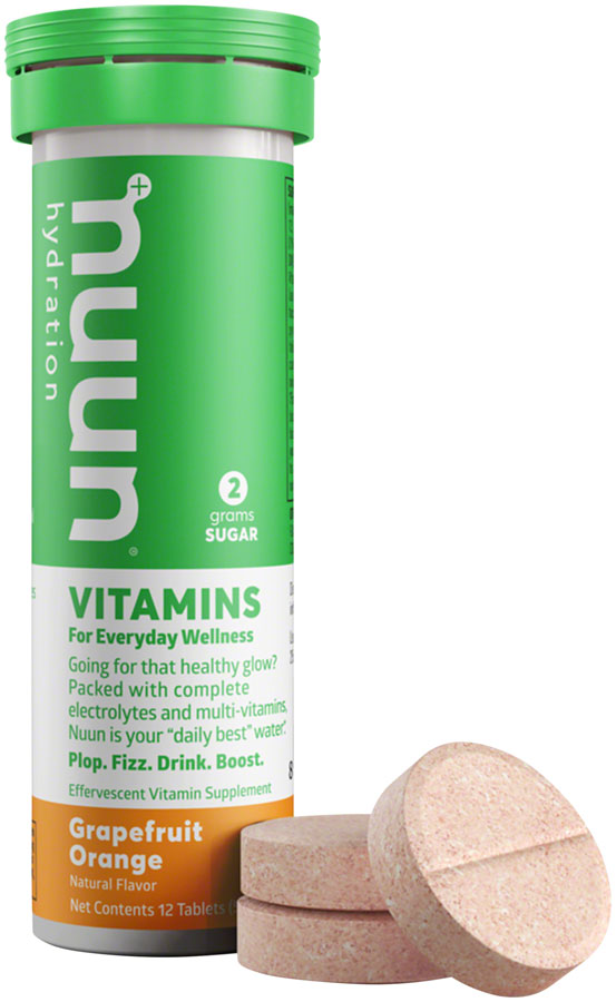 Nuun Vitamins Hydration Tablets: Grapefruit Orange, Box of 8