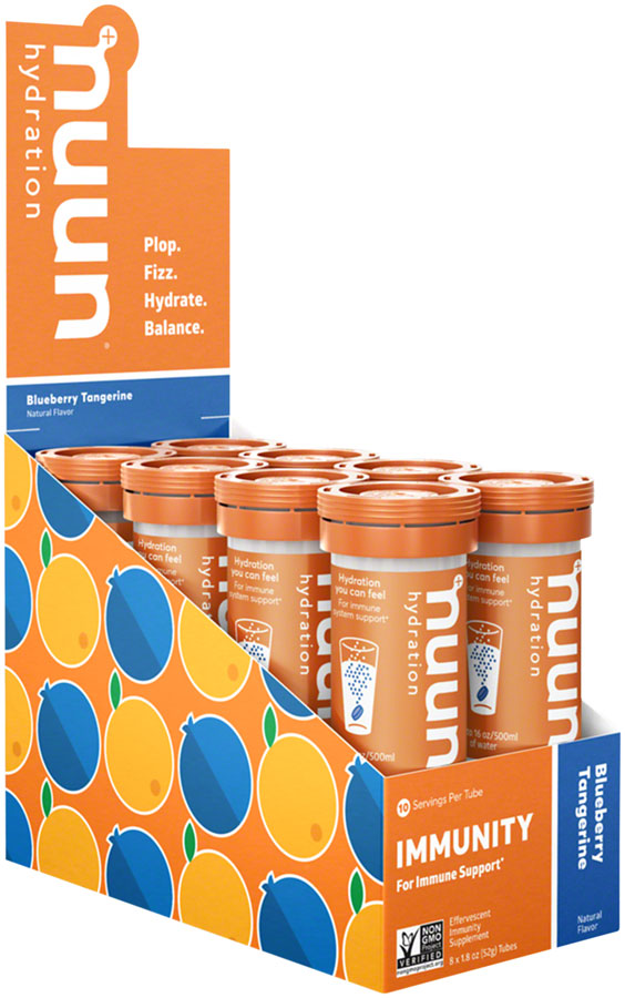Load image into Gallery viewer, nuun-Immunity-Hydration-Tablets-Sport-Hydration-Blueberry-Tangerine_EB2232
