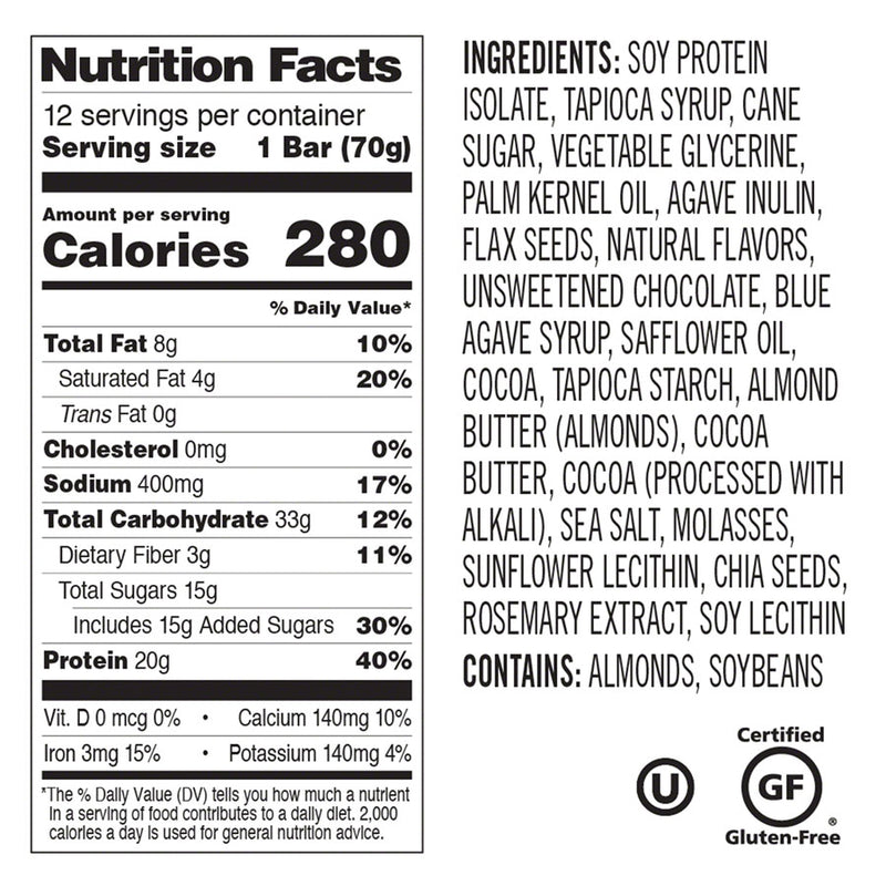 Load image into Gallery viewer, ProBar Protein Bar: Cookie Dough, Box of 12 Plant Protein Recovery
