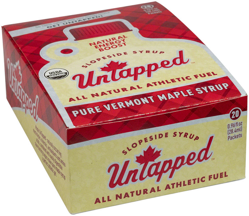 Load image into Gallery viewer, UnTapped Maple Syrup Energy Gel - Maple, Box of 20
